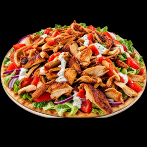 Hähnchen Lahmacun
