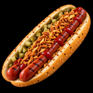 beef hot dog