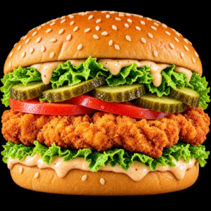 chicken schnitzel sandwich